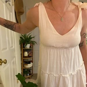 White Babydoll Dress